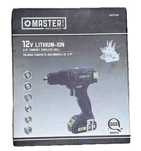 Master Mechanic Drill Driver, 3/8-In. - Picture 1 of 2