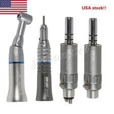 NSK Style Dental Low Speed Handpiece Contra Angle Straight Air Motor 2H/4H YAD