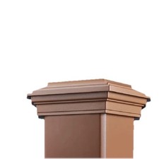 Trex  4-in x 4-in Composite Deck Post Cap Sad...