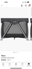 Nuna Cove Aire Travel Crib Excellent Condition
