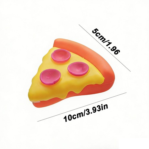 Jouet à presser à pizza Squeezza anti-stress sensoriel pâte à agiter douce cadeau amusant - Photo 6/9