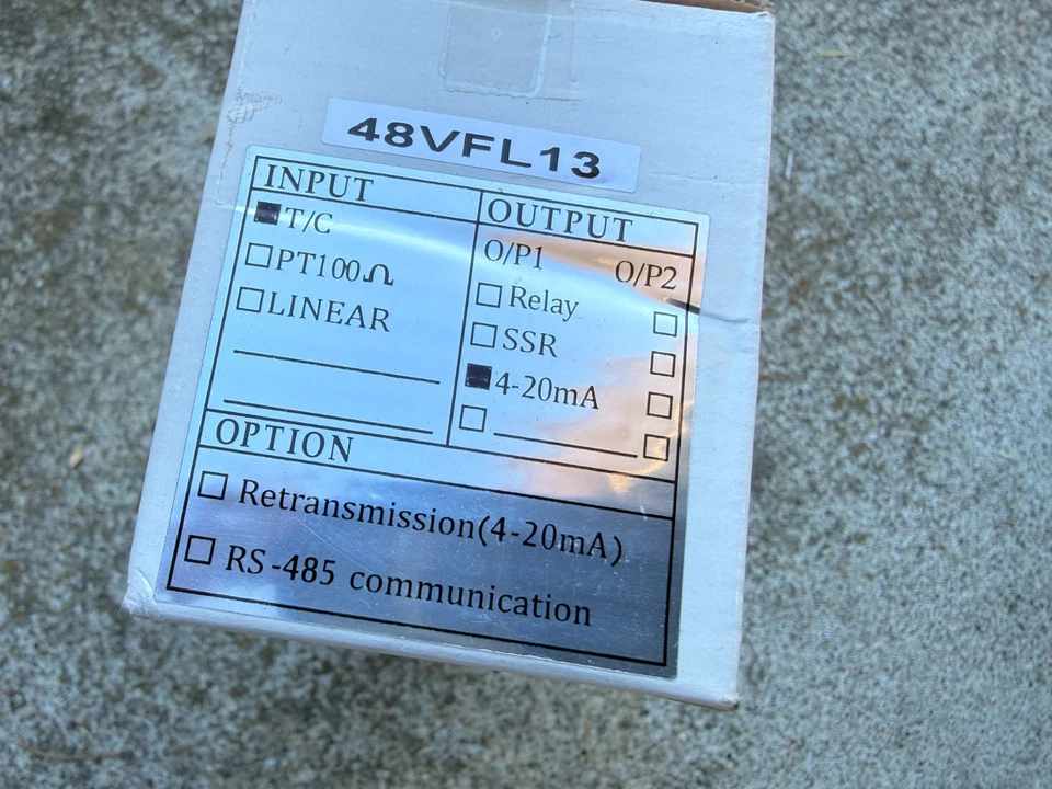 EXTECH 48VFL13 48VFL Temperature Process PID Controller T/C 4-20mA -BRAND NEW - Image 2 of 4