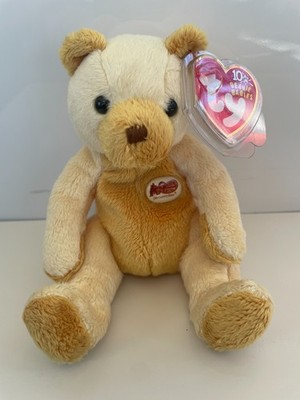 TY Beanie Baby Cornbread the Cracker Barrel Bear 04704 7'' HOCH ****NEU