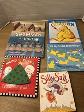 Lot of 5 Children BOARD Hardcover BABY TODDLER DAYCARE Kids BOOKS Homeschool