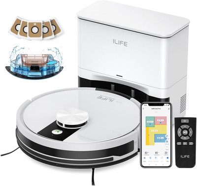 A12 Pro Robot Vacuum and Mop Combo, Self Emptying Station for 60 Days, Lidar Nav