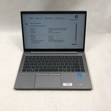 HP ZBook FireFly 14 G8 14" i5-1145G7 2.60GHz 16GB RAM 512GB M.2 SSD No OS Read