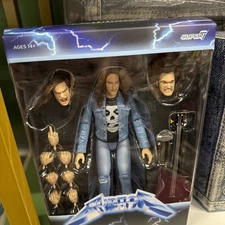 Cliff Burton ULTIMATES! Figure Wave 1    Super7 -   Metallica    Thrash Metal