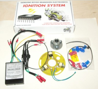 KIT83 Elektr. Zündung Boyer electronic ignition kit Suzuki GT 380 550 750