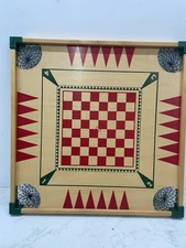 Vintage Carom Board #100 With Revolving Stand #77 Merdel Game Mfg.Co.