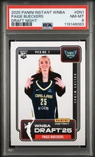 2025 Panini Instant WNBA Draft Night Paige Bueckers #1 PSA 8 /67412 - IN HAND