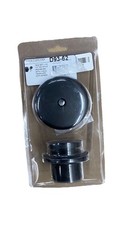 Westbrass D93-62 Black 1-1/2" Coarse Thread Tip-Toe Bathtub Drain Plug Trim Set
