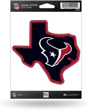 Houston Texans 5 Inch Sticker Decal, Home State Design, Flat Vinyl, Full...