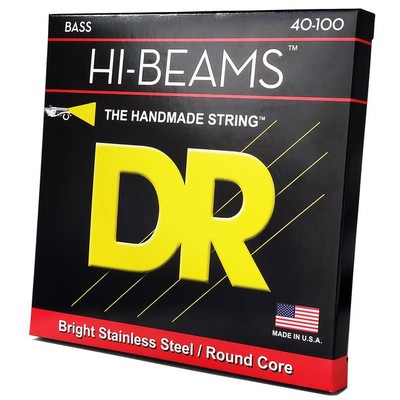 Saiten E-Bass DR Strings Hi-Beams LR-40 .040-100 Bass Saiten NEU