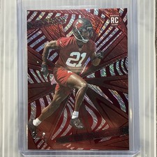 2025 Panini Revolution - Rookies Benjamin Morrison #204 Red Storm (RC)