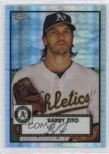 2021 Topps Chrome Platinum Anniversary Mega Box Prism Refractor Barry Zito uk2