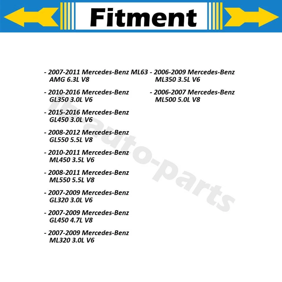 适用于梅赛德斯-奔驰 GL320 2007 - 2009 4X Dorman - 第一停止制动液压软管 — 第 2/4 张图片