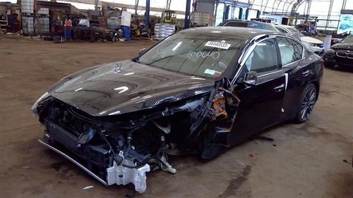 Passenger Side View Mirror Power Heated Fits 19 INFINITI Q50 6830709