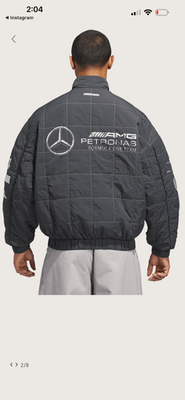 Adidas para Bad Bunny x Mercedes-AMG F1 Racing Jacket Grey L | eBay