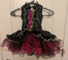 REVOLUTION DANCEWEAR Dance Costume ROCK THIS TOWN size SC style RC24661 LK NU