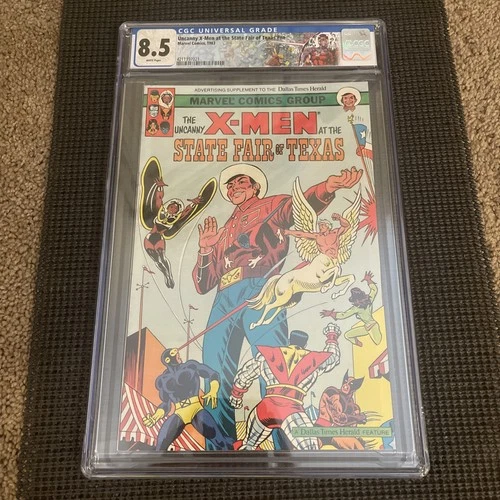 X-Men at the State Fair of Texas - CGC NM 8.5 grade Rare  Key Issue Comic Marvel