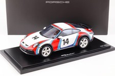 1:18 Spark Porsche 911 Dakar (992) Rallye 1978 Resin Model Car Martini Racing