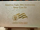2006 SILVER EAGLE 20TH ANNIVERSARY 3 COIN SET SGS RP70, PR70, SP70