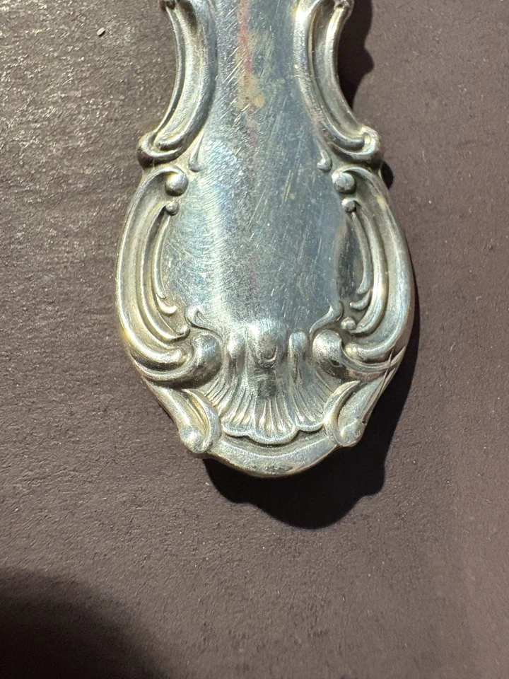 3 GORHAM Strasbourg Sterling Silver 5 3/4" Orange Spoon 3 OZ Free Shipping - Image 3 of 4