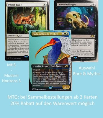 Magic MTG | MH3 | Modern Horizons 3 | Rare & Mythic | Auswahl | DE NM