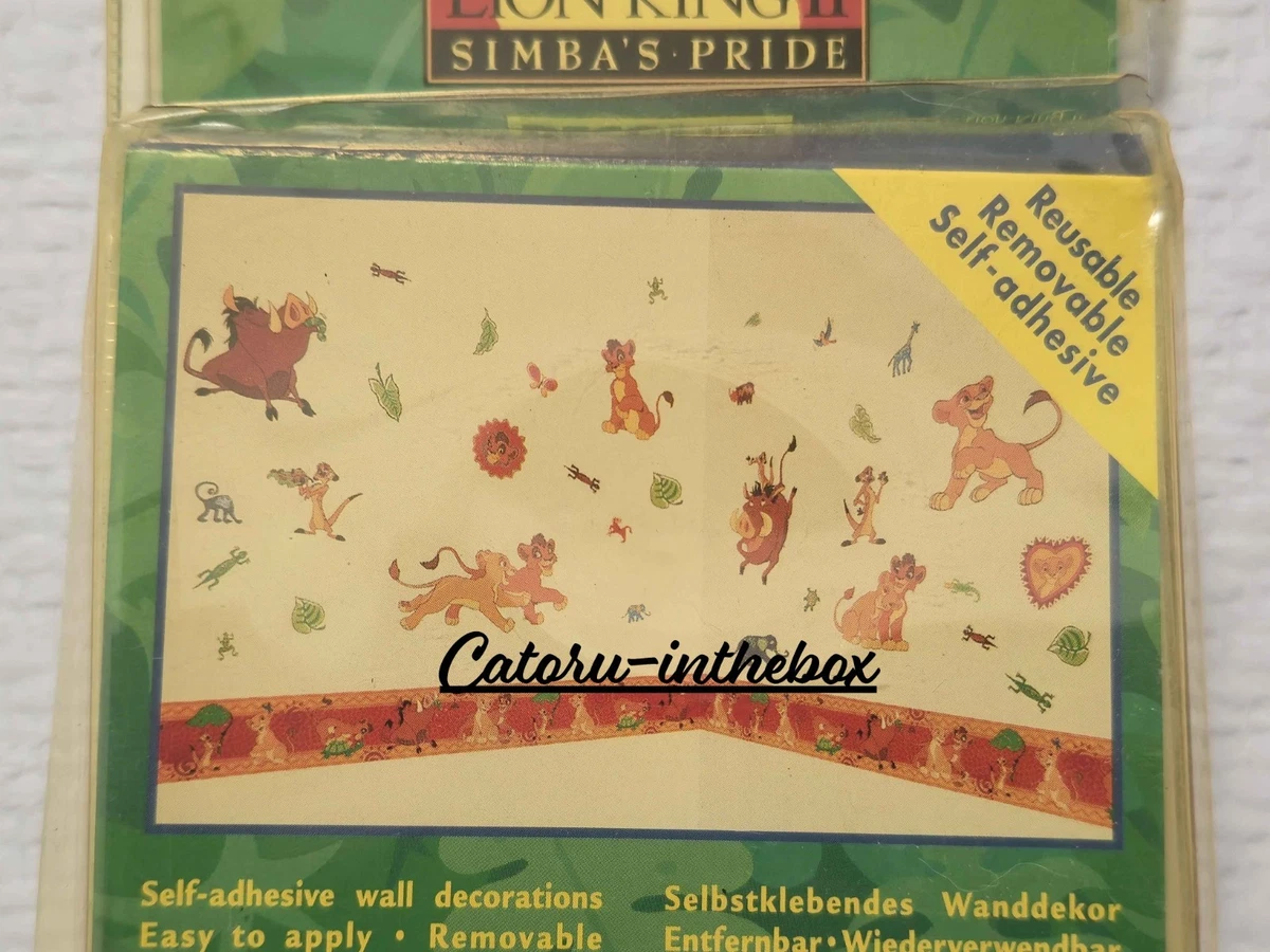 31 Pegatinas de pared de Disney El Rey León 2 Kovu Kiara El Rey León II