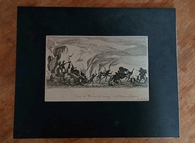 Jacques Callot 1627 Entrée de Monsieur de Couvinge et de Monsieur de Chalabre