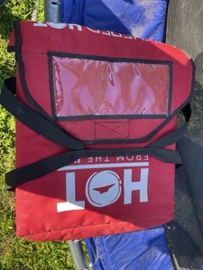 Pizza Hut Hot From The Hut Insulated Red Delivery Bag Delivered Hot