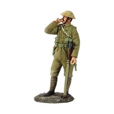 W Britain WWI Minis 1916-17 British Infantry Standing Smoking Pack New