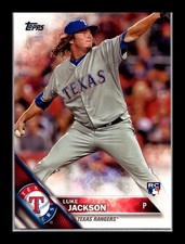Luke Jackson Rookie Texas Rangers #549 Topps 2016 Topps