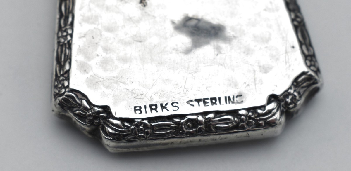 Antique Solid Silver Novelty Scent Bottle Snuff Bottle Birks