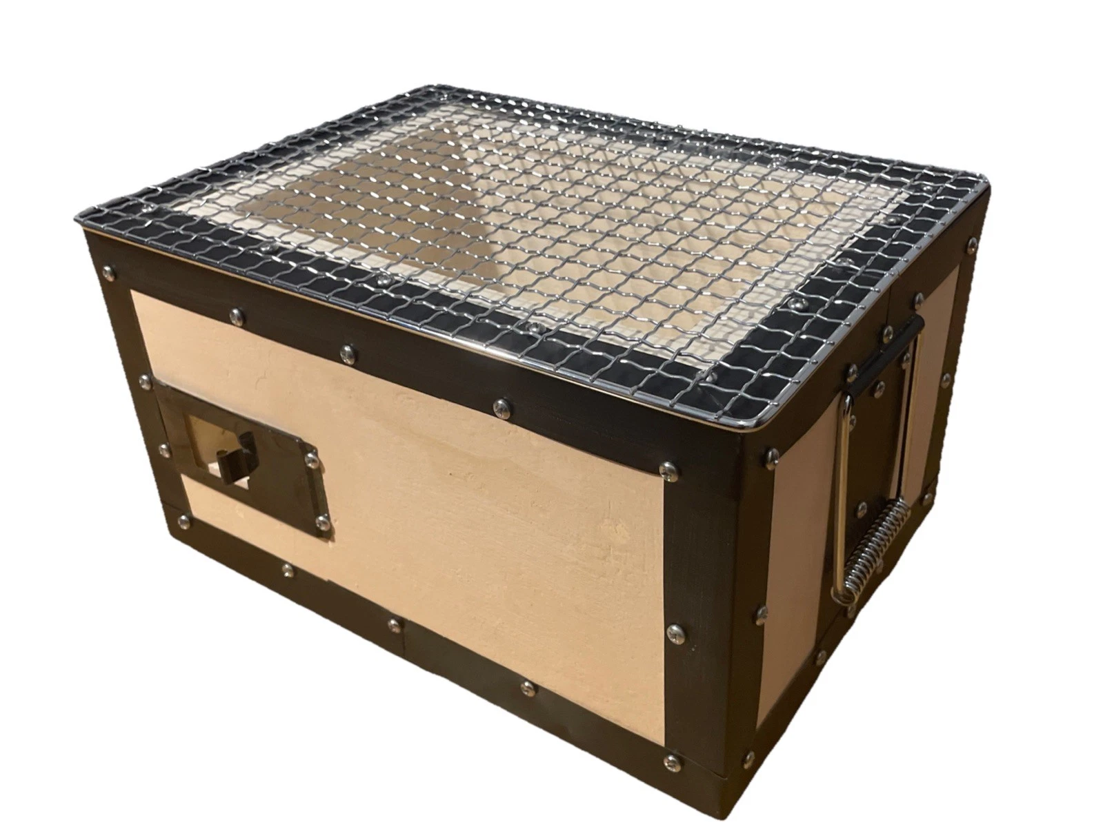 Konro Grill Japanese Yakitori BBQ Diatomaceous Earth Charcoal Table Grill +Grate