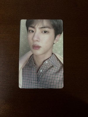 BTS Jin Official Map of the Soul Persona ver. 3 Photocard (Old Press)