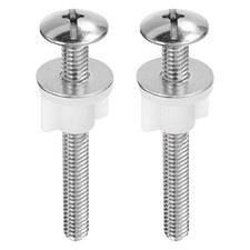 2pcs toilet seat screws, hinge bolt screws toilet seat fixing