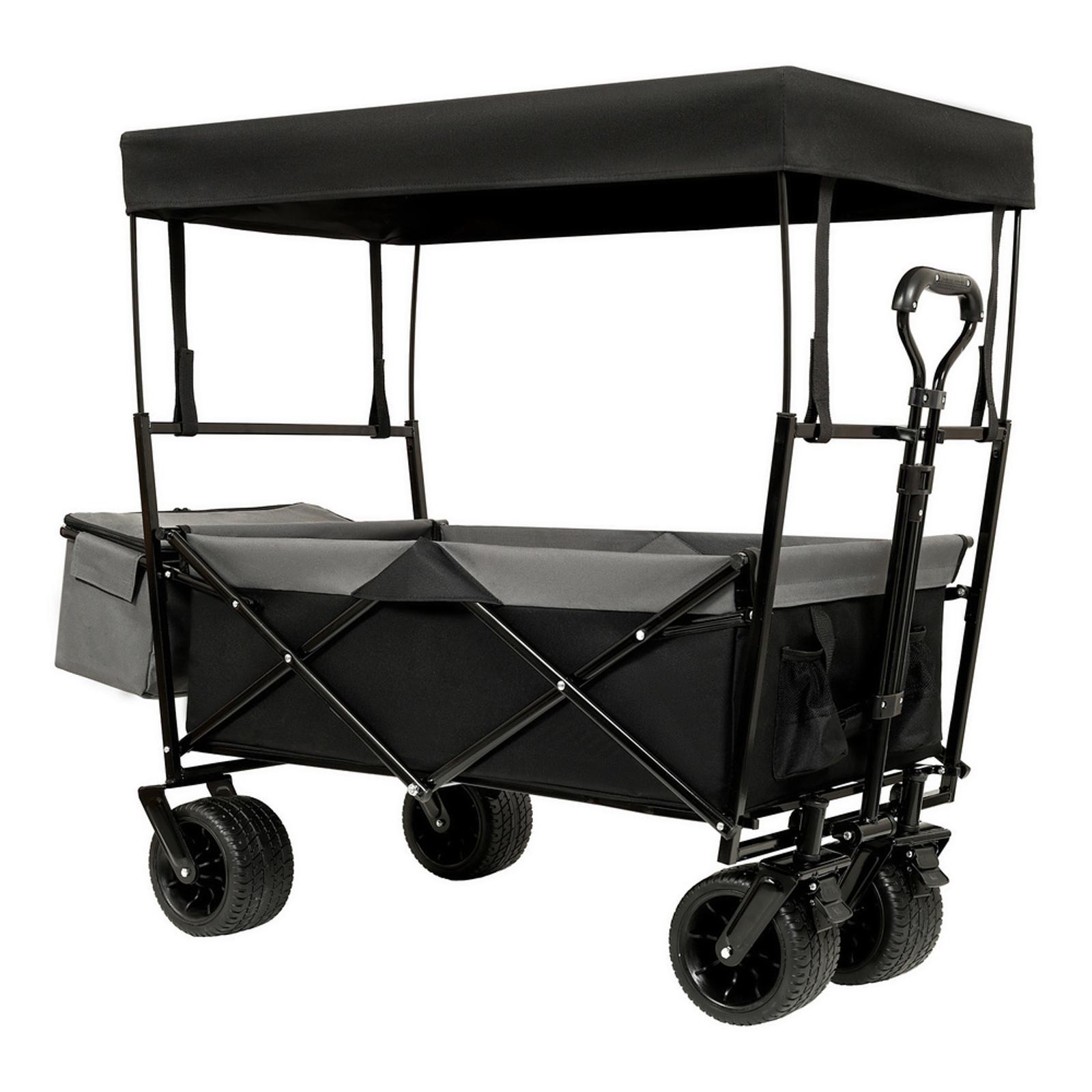 Wagon with Canopy & Net, 480Lbs Capacity, All-Terrain