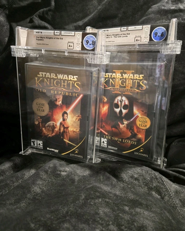 Kotor 1&2 Star Wars: Knights of the Old Republic Graded 9.8 Sealed New - Image 2 of 4