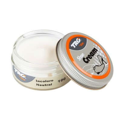 (139,80 EUR/L) TRG FARBLOS / NEUTRAL Schuhcreme 50ml Schuhpflege auf Wasserbasi