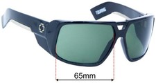 SFx Replacement Sunglass Lenses fits Spy Optic Touring - 65mm Wide
