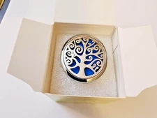 New! 30mm CURLY TREE OF LIFE SS Aromatherapy Car Vent Clip Diffuser Aromatherapy