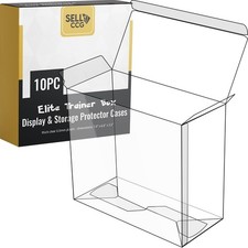 10PC Perfect Fit ETB Protector Case - Elite Trainer Box Plastic Protectors - ...
