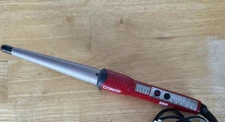 CONAIR You Curl Curling Wand Iron #CD117X Ceramic Tourmaline Red Beach Waver