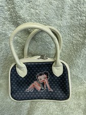 Cute Betty Boop Organiser Bag. Bb Designs. Two Zip Bag.