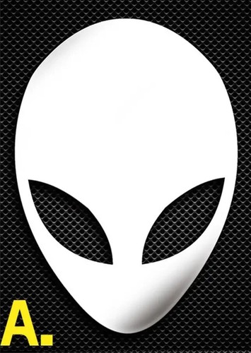 Alienware Metal Logo Sticker For Laptop Tablet Mobile PC Computer Digital - Picture 11 of 14