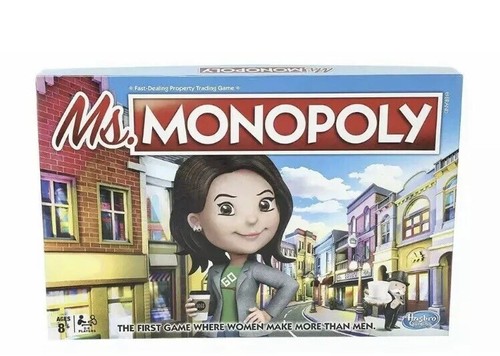 Ms. Monopoly Board Game Hasbro NEW, SEALED Miss Monopoly