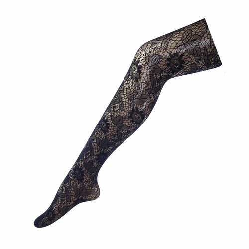 Mode sexy schwarze Damen Fischernetz Muster Strumpfhose Strumpfhose Strumpfhose - Bild 46 von 50