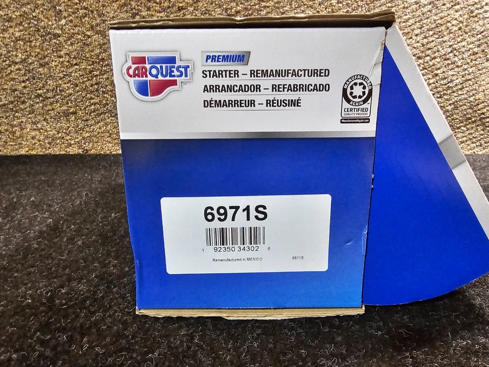 Arranque Reman para Chevrolet Silverado 3500 HD V8 6,6 L 20-20 CW 12V 6971S Foto 4 de 4