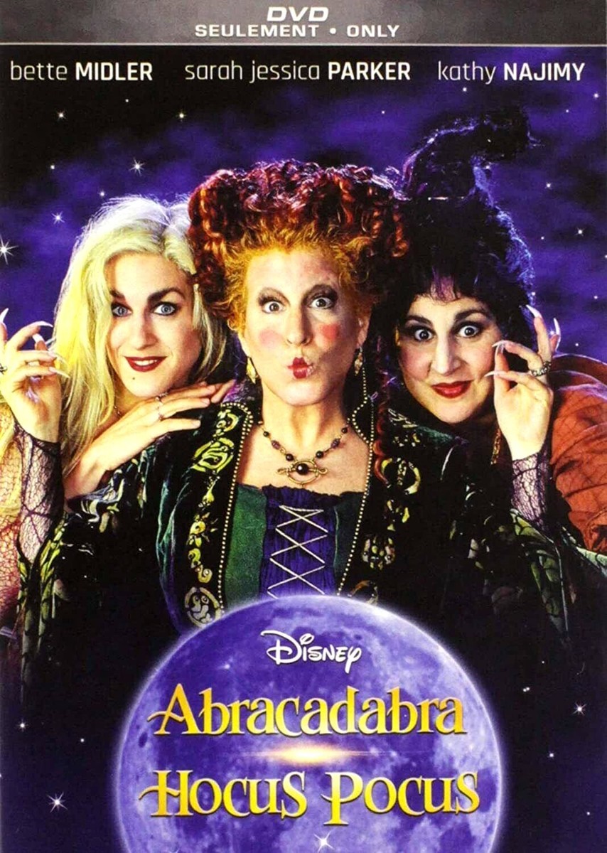Hocus Pocus (New DVD) Halloween Disney Bette Midler Sarah
